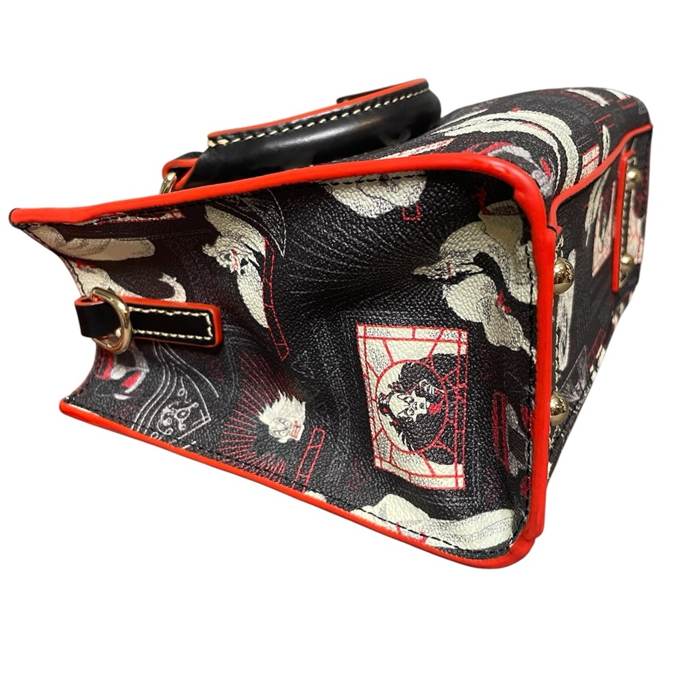 Dooney & Bourke Disney 101 Dalmatians Cruella de Vil 2-Way Crossbody Handbag - Picture 9 of 16